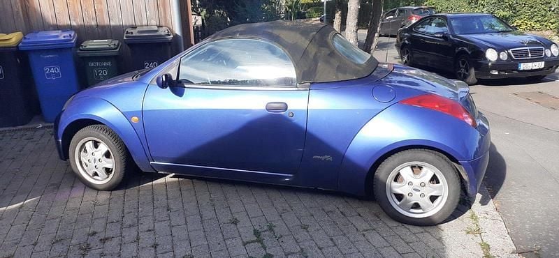 Blau Gebraucht 2003 Ford StreetKa Cabrio | 650 € (Superpreis) - Bild 1/4
