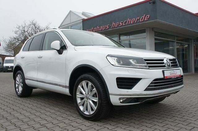 Gebraucht VW Touareg Terrain Tech 262 PS (192 kW) 2014 Weiß SUV