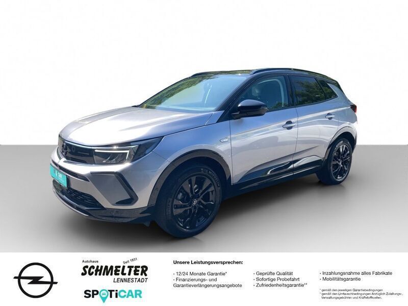 Grau Gebraucht 2022 Opel Grandland X GS Line SUV | 24.940 € (Teuer) - Bild 1/4