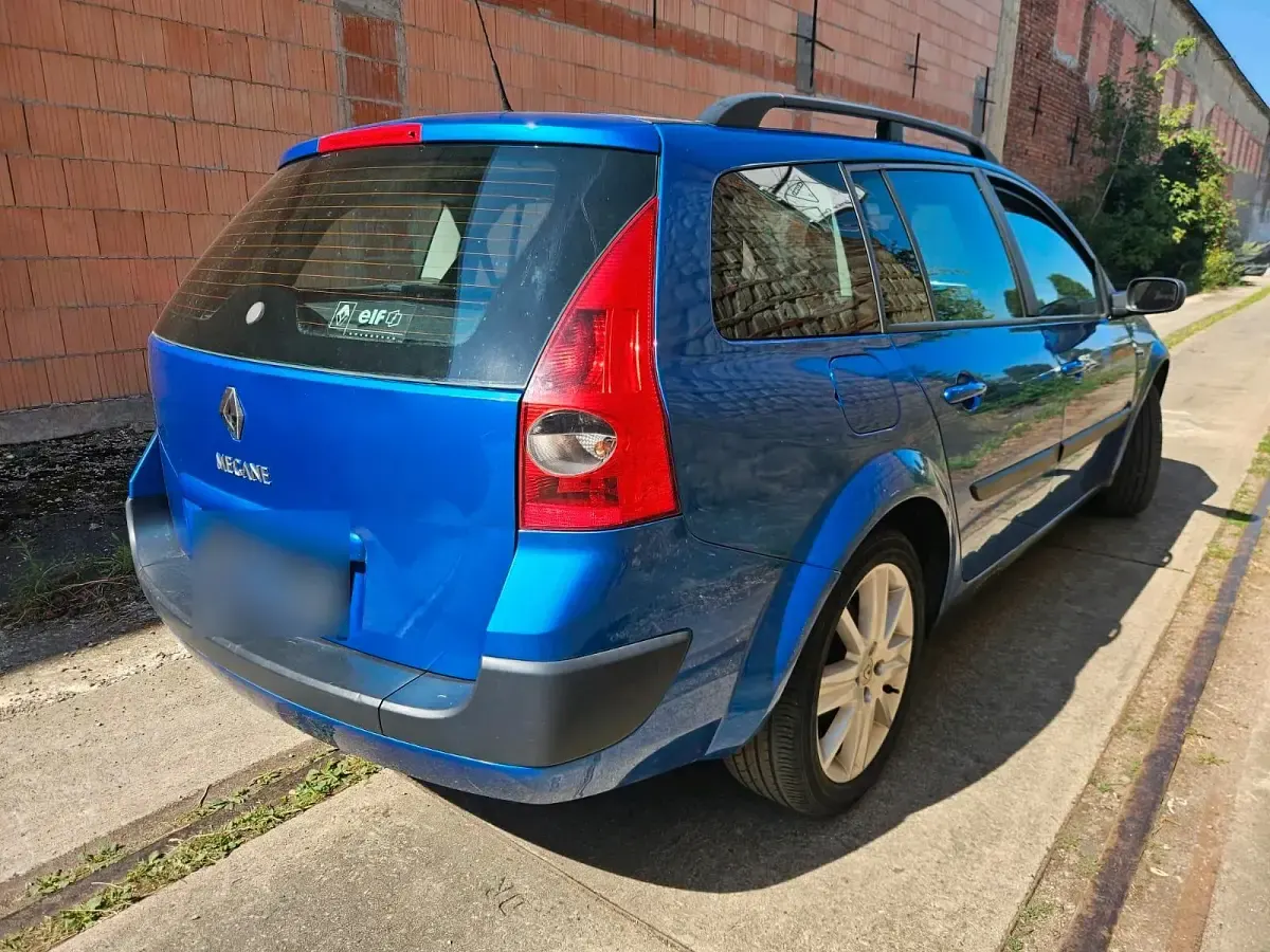 Gebraucht Renault Mégane GrandTour 115 PS (84 kW) 2005 Blau Kombi