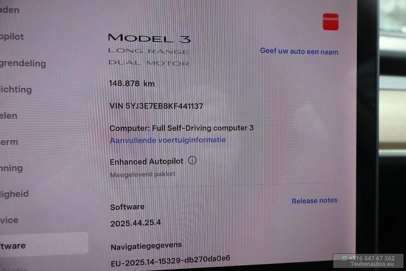 Gebraucht Tesla Model 3 Long Range AWD 258 kW (351 PS) 2019 Rot Limousine