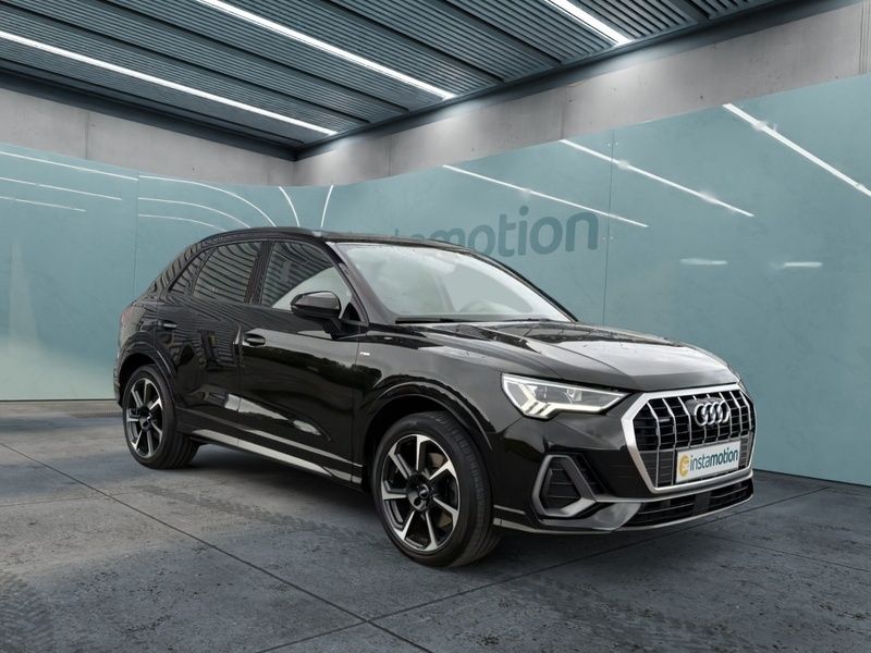 Schwarz Gebraucht 2020 Audi Q3 S-Line SUV | 32.630 € (Fairer Preis) - Bild 1/3