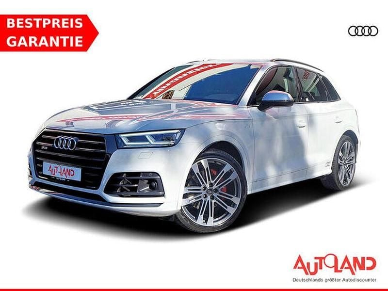 Gletscherweiß metallic (metallic) Gebraucht 2018 Audi SQ5 Ambiente SUV | 42.950 € (Etwas zu teuer) - Bild 1/4