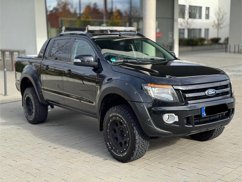 Schwarz Gebraucht 2014 Ford Ranger Wildtrack Abholung | 14.900 € (Superpreis) - Bild 1/4