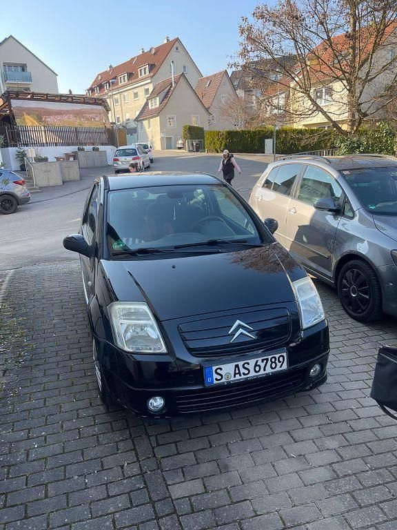 Gebraucht Citroën C2 Comfort 73 PS (53 kW) 2007 Schwarz Kleinwagen