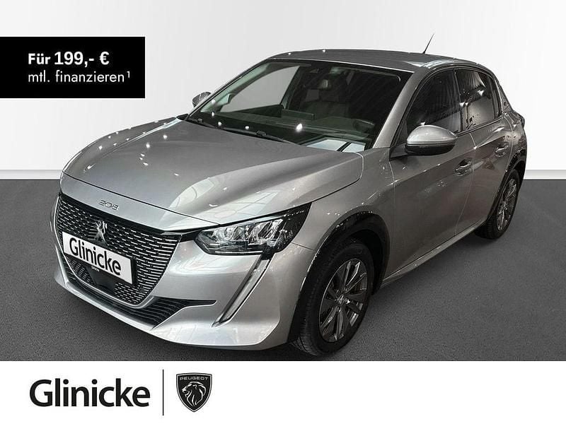 Silber Gebraucht 2021 Peugeot e-208 Allure Kleinwagen | 13.990 € (Fairer Preis) - Bild 1/3