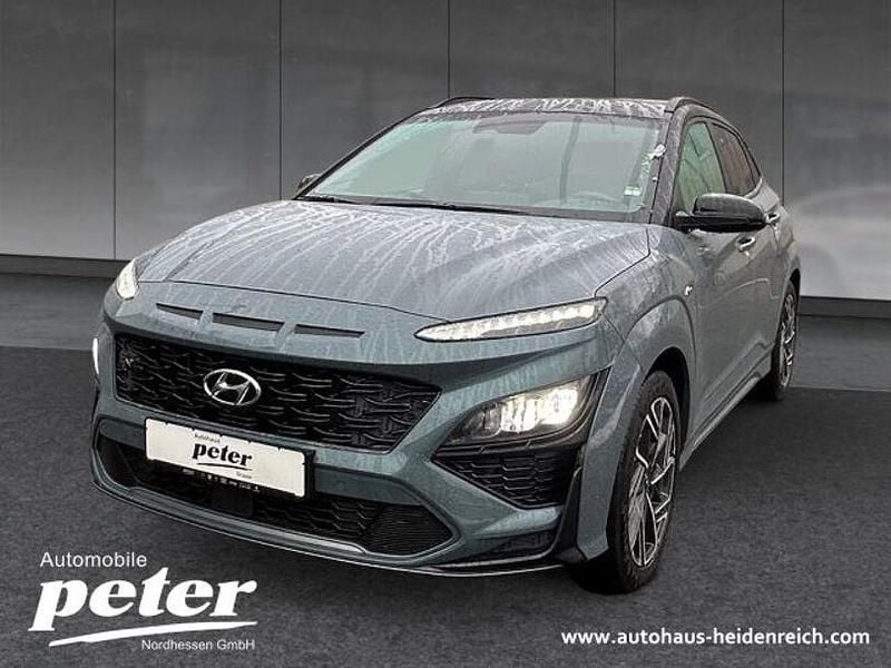 Gebraucht Hyundai Kona N Line 120 PS (88 kW) 2022 Misty jungle (metallic) SUV