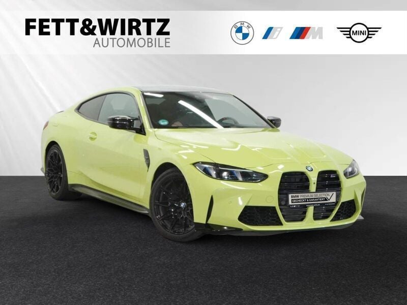 M sao paulo gelb Gebraucht 2024 BMW M4 Competition Edition Coupé | 79.750 € (Superpreis) - Bild 1/3