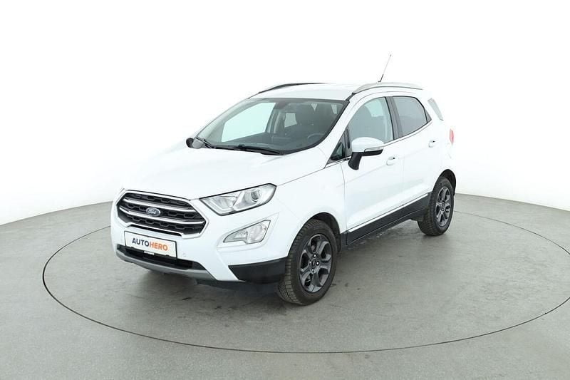 Weiß Gebraucht 2018 Ford Ecosport Titanium SUV | 13.190 € (Fairer Preis) - Bild 1/3