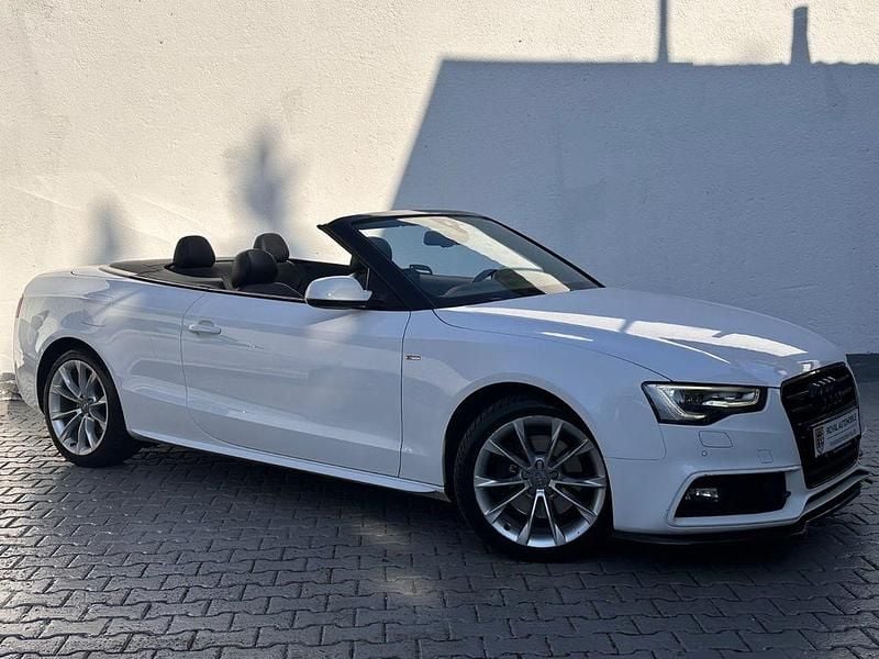 Gebraucht Audi A5 Cabriolet S-Line 245 PS (180 kW) 2013 Weiß Cabrio