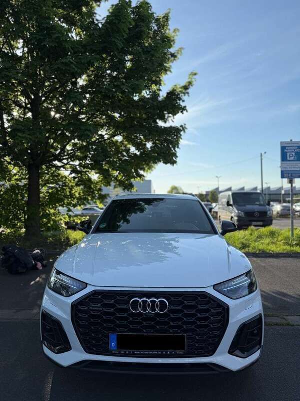 Weiß Gebraucht 2022 Audi Q5 S-Line SUV | 65.000 € - Bild 1/4