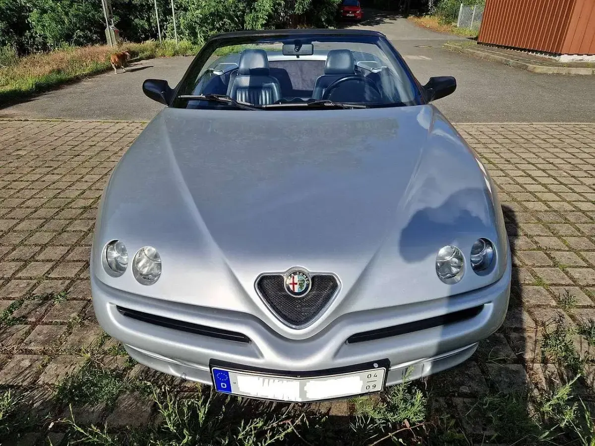 Gebraucht Alfa Romeo Spider 155 PS (114 kW) 1999 Silber Cabrio