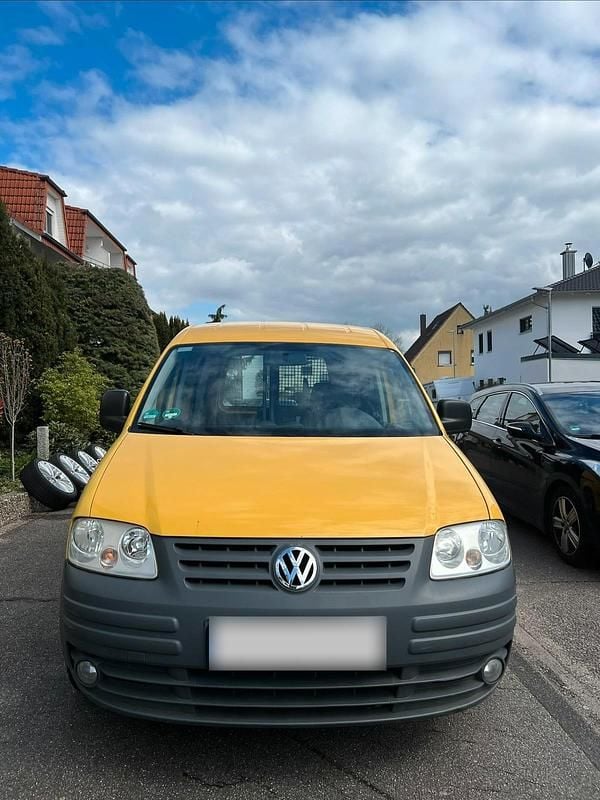 Gebraucht VW Caddy 69 PS (50 kW) 2009 Gelb Van / Kleinbus