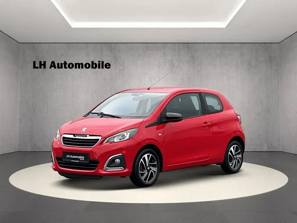 Gebraucht Peugeot 108 Allure 82 PS (60 kW) 2015 Rot Kleinwagen