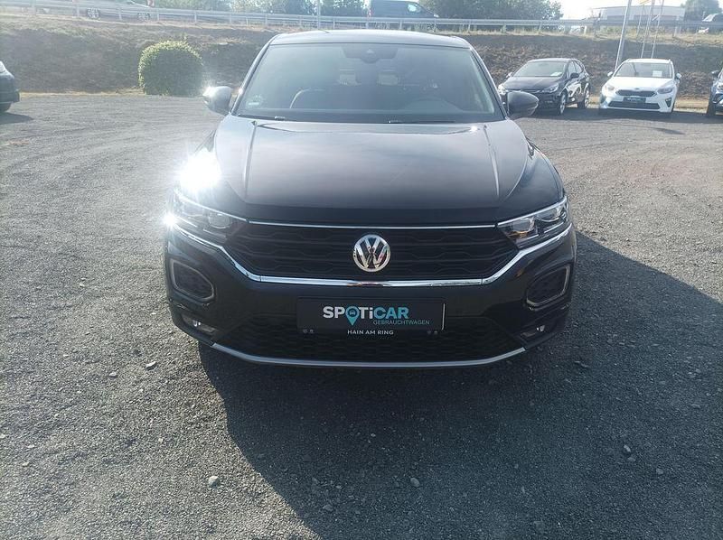 Schwarz Gebraucht 2020 VW T-Roc Sport SUV | 22.990 € (Fairer Preis) - Bild 1/4