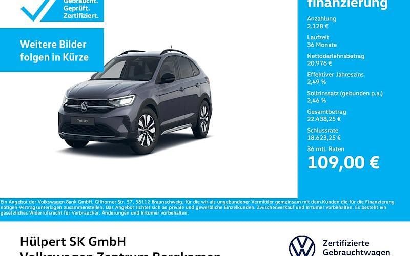 Grau Gebraucht 2025 VW Taigo Goal SUV | 22.722 € (Guter Preis) - Bild 1/4