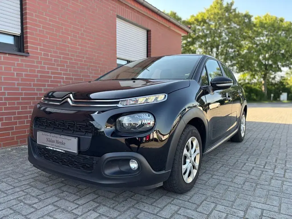 Gebraucht Citroën C3 Feel 82 PS (60 kW) 2018 Schwarz Kleinwagen