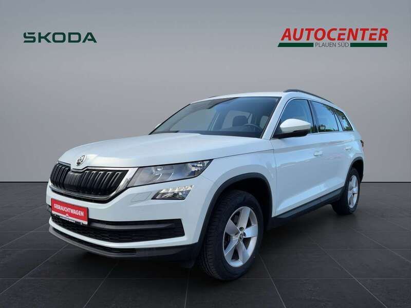 Laser weiß Gebraucht 2017 Skoda Kodiaq Ambition SUV | 21.190 € (Guter Preis) - Bild 1/4