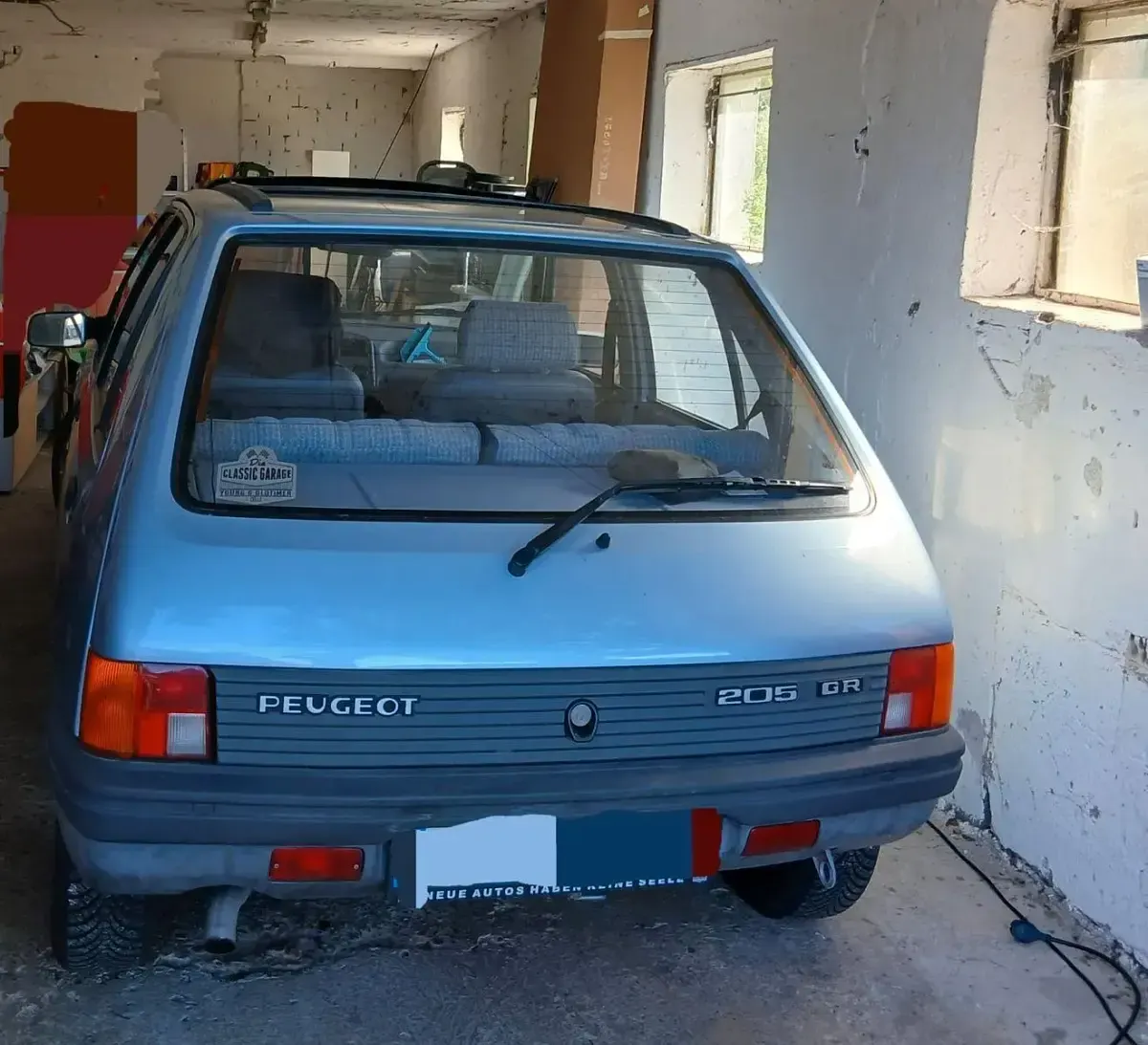 Gebraucht Peugeot 205 60 PS (44 kW) 1987 Blau Kleinwagen