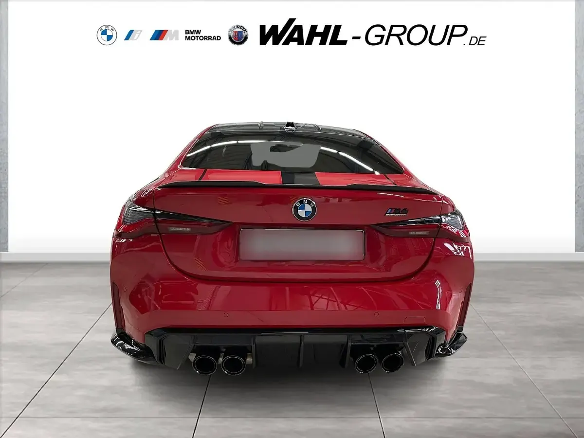 Gebraucht BMW M4 Efficient Dynamics 510 PS (375 kW) 2023 Rot metallic Coupé