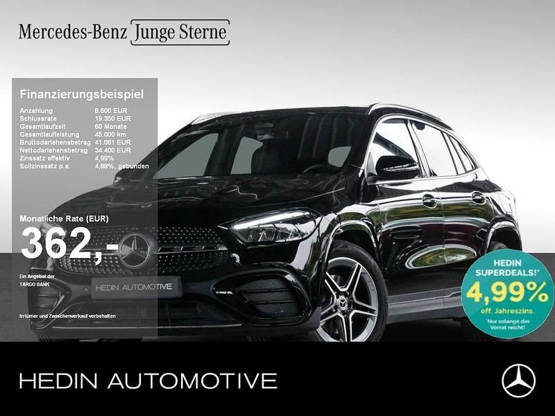 Schwarz Gebraucht 2024 Mercedes GLA180 AMG SUV | 40.400 € (Fairer Preis) - Bild 1/4