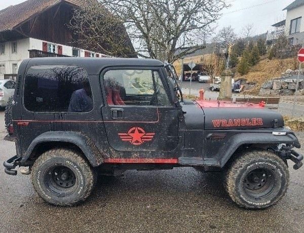 Second-hand Jeep Wrangler 121 CP (88 kW) 1995 Roșu SUV