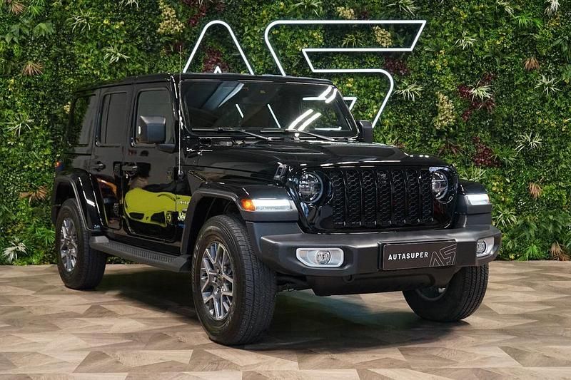 Schwarz Gebraucht 2022 Jeep Wrangler Sahara SUV | 50.500 € (Superpreis) - Bild 1/3