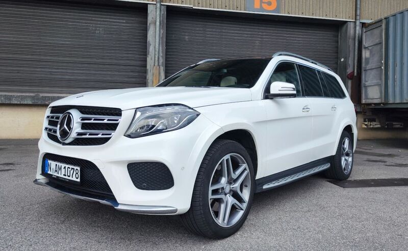 Weiß Gebraucht 2016 Mercedes GLS350 AMG SUV | 45.000 € (Teuer) - Bild 1/4