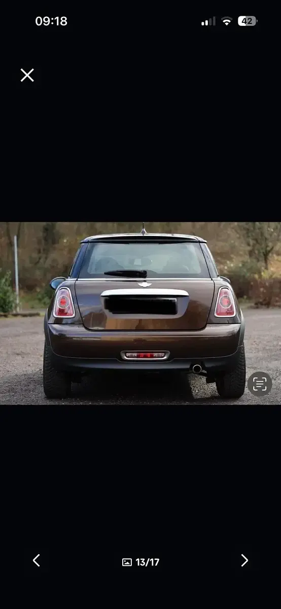 Gebraucht Mini Cooper 122 PS (89 kW) 2011 Braun Kleinwagen