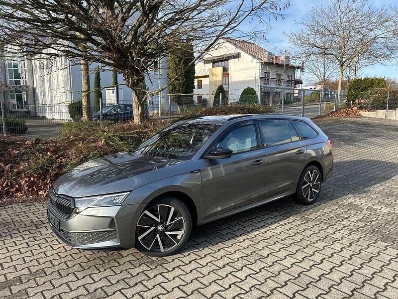 Grau Gebraucht 2024 Skoda Octavia SportLine Kombi | 29.980 € (Guter Preis) - Bild 1/4