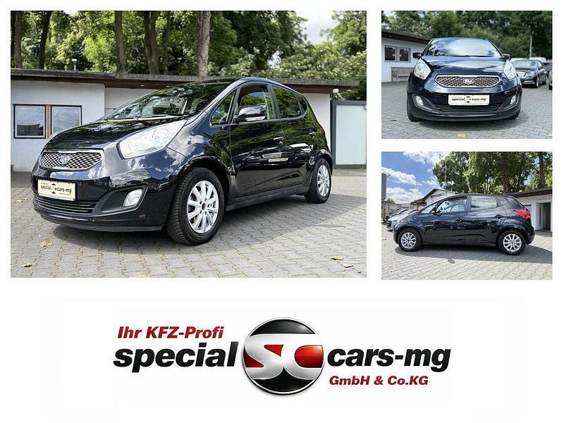 Gebraucht Kia Venga Vision 125 PS (91 kW) 2011 Schwarz metallic Kleinwagen
