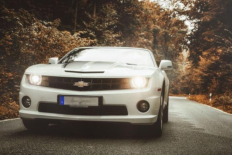Weiß Gebraucht 2013 Chevrolet Camaro Cabrio | 19.500 € - Bild 1/4