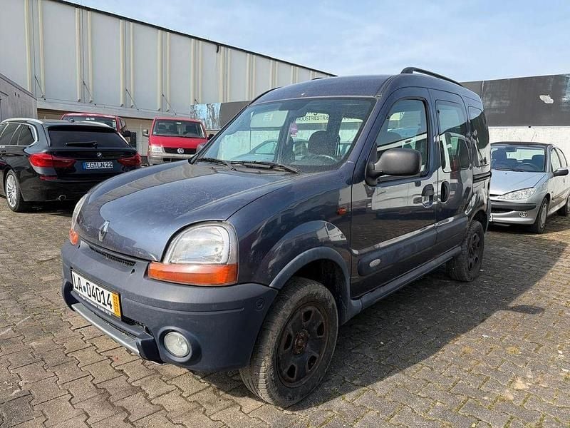Gebraucht Renault Kangoo Authentique 80 PS (58 kW) 2002 Blau Van / Kleinbus