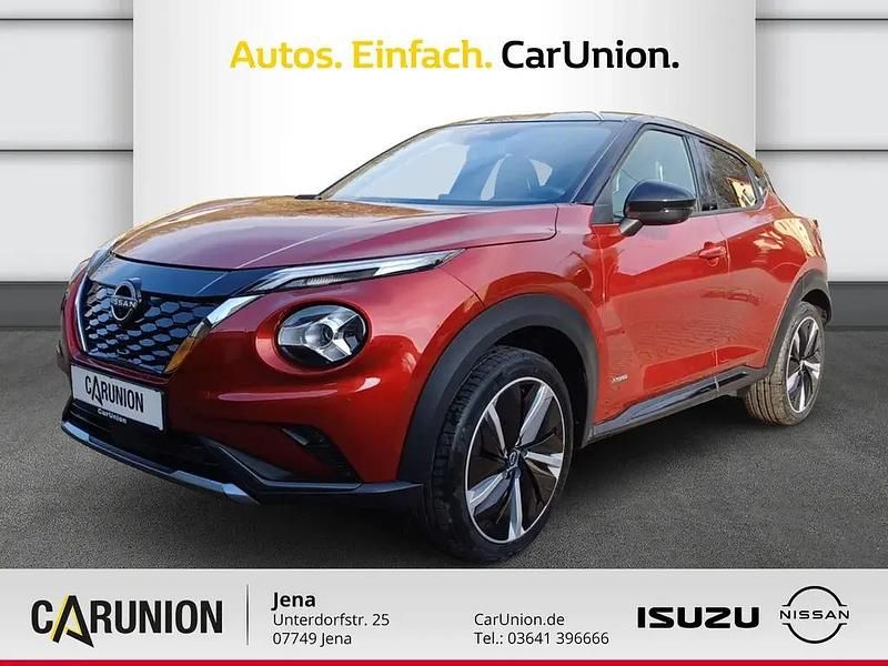 Fuji sunset red/blac Gebraucht 2024 Nissan Juke SUV | 29.990 € (Teuer) - Bild 1/4