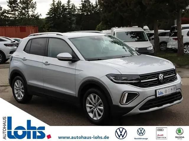 Silber (reflexsilber metallic) Gebraucht 2024 VW T-Cross Style SUV | 24.280 € (Etwas zu teuer) - Bild 1/4