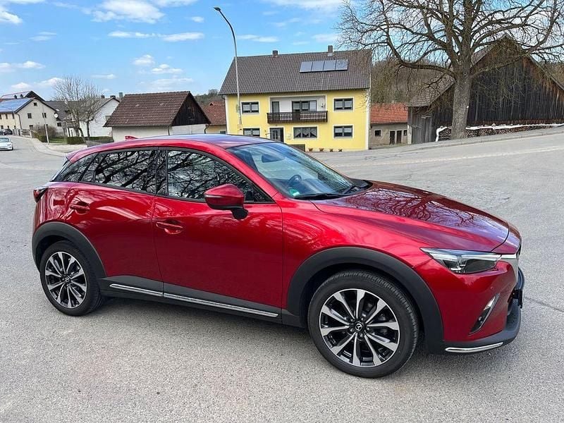 Gebraucht Mazda CX-3 Selection 121 PS (88 kW) 2021 Rot SUV