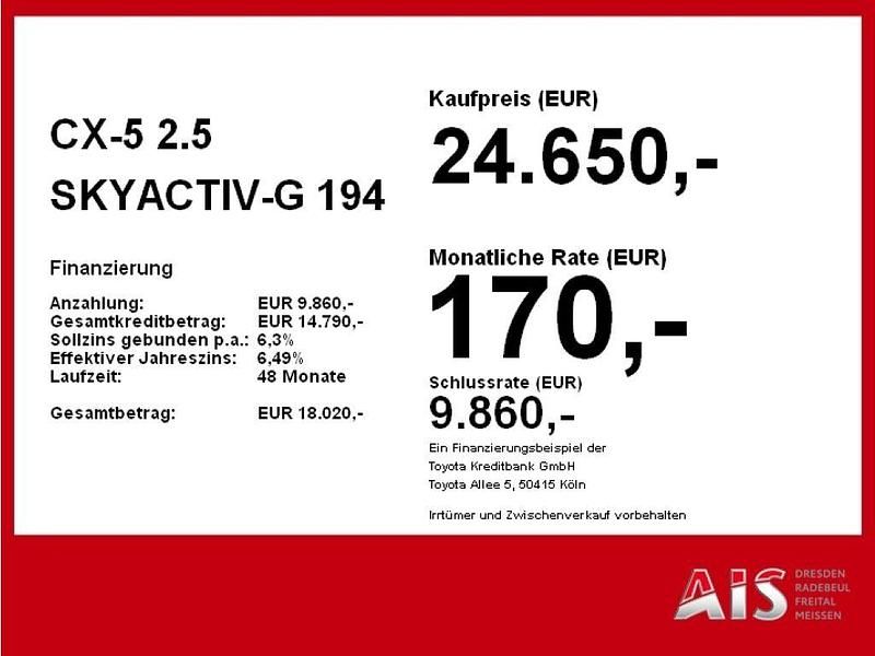 Gebraucht Mazda CX-5 Edition 194 PS (142 kW) 2020 Rot SUV