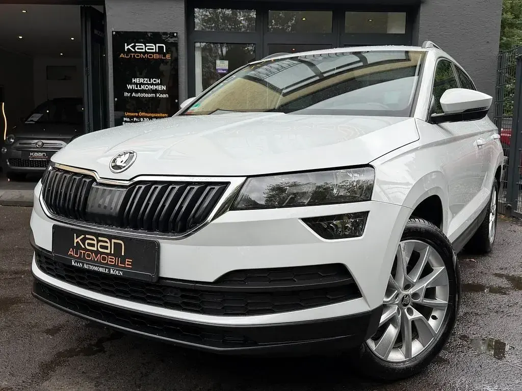 Gebraucht Skoda Karoq Style 150 PS (110 kW) 2019 Weiß SUV