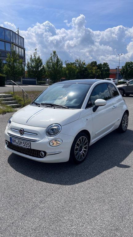 Weiß Gebraucht 2021 Fiat 500 Kleinwagen | 11.400 € (Fairer Preis) - Bild 1/4