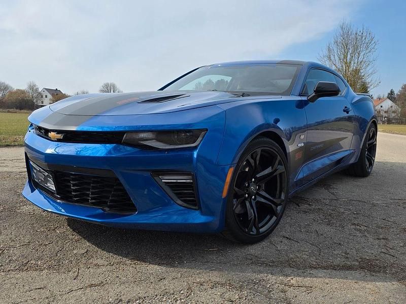 Gebraucht Chevrolet Camaro SS 453 PS (333 kW) 2016 Blau Coupé