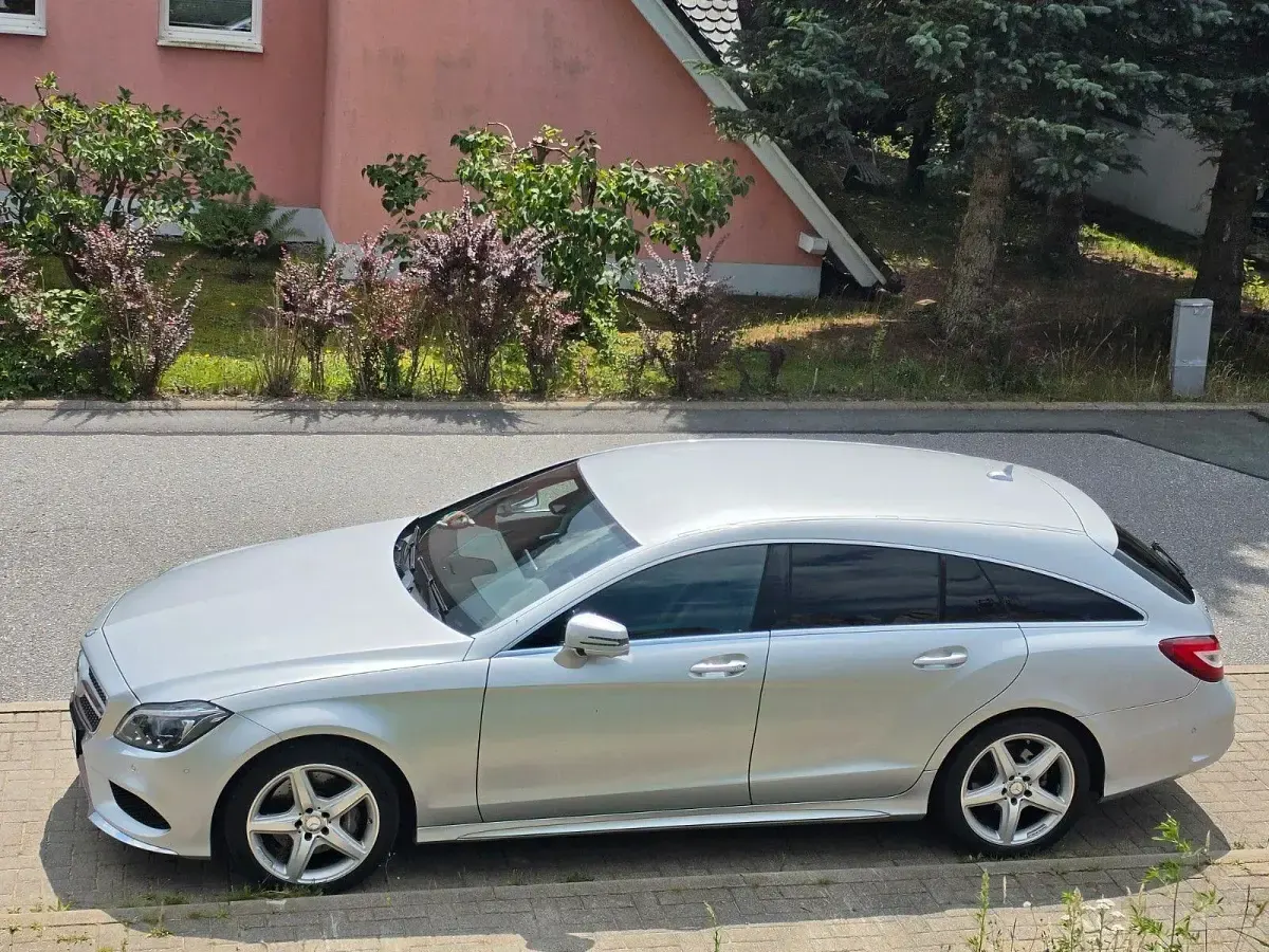 Gebraucht Mercedes CLS350 Shooting Brake 258 PS (189 kW) 2015 Silber Kombi