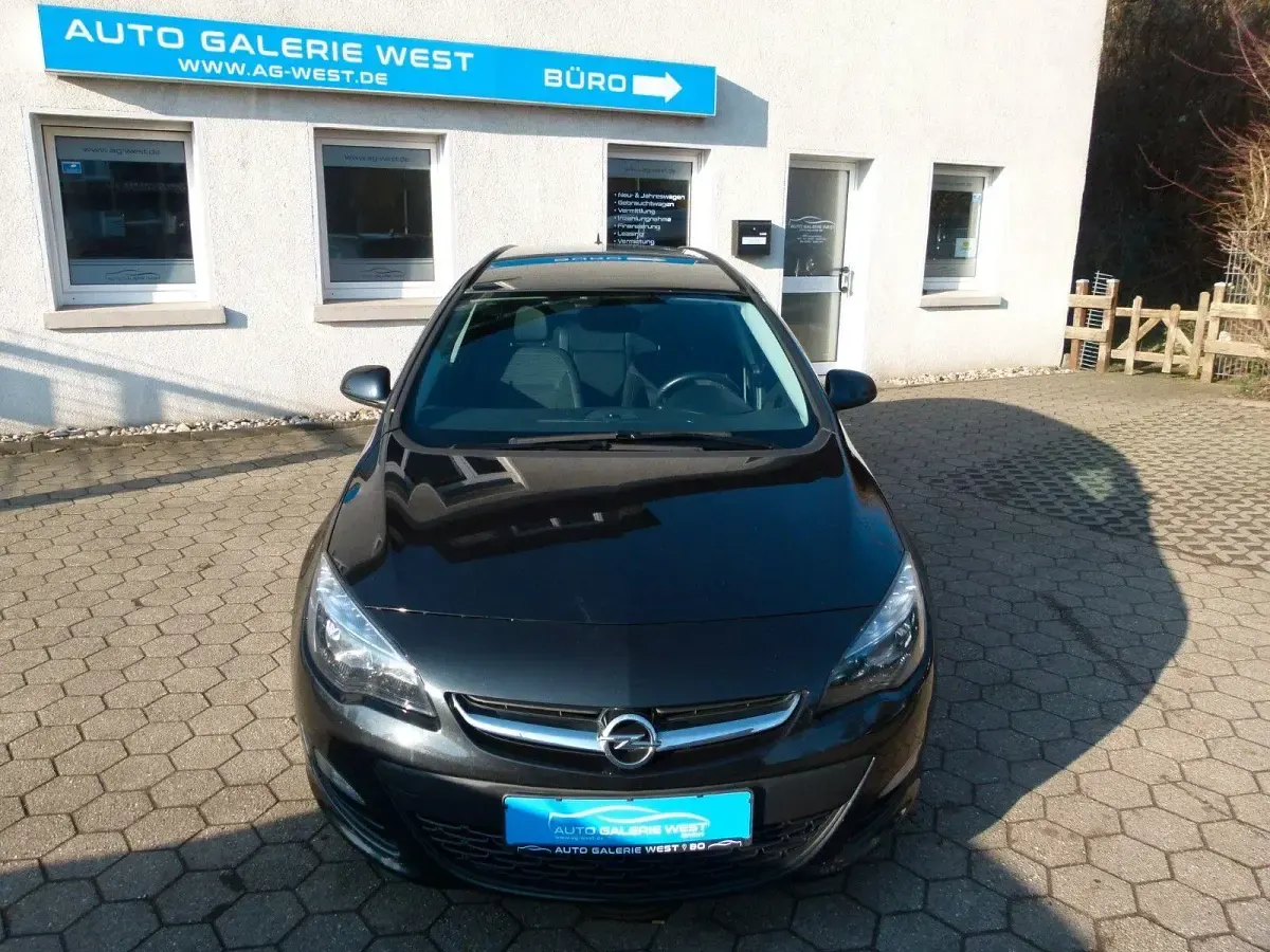 Gebraucht Opel Astra Style 136 PS (100 kW) 2015 Schwarz Kombi
