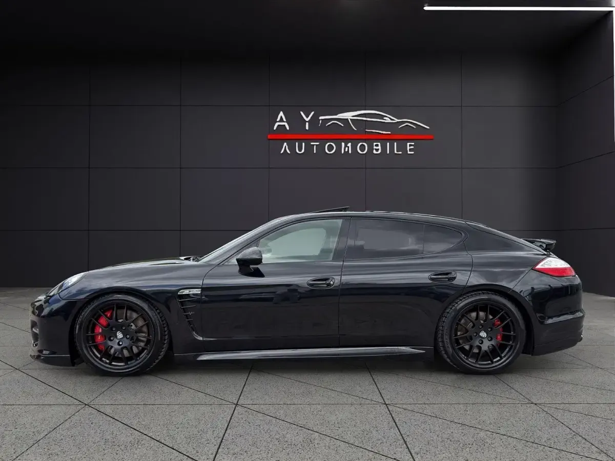 Gebraucht Porsche Panamera Turbo Chrono 500 PS (367 kW) 2010 Schwarz Limousine