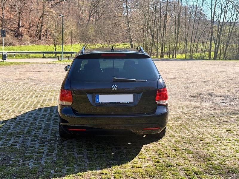 Gebraucht VW Golf VII Style 105 PS (77 kW) 2012 Schwarz Kombi
