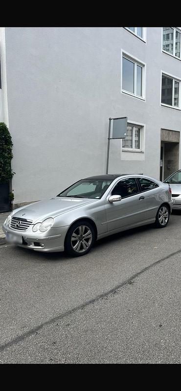 Gebraucht Mercedes 200 2002 Silber Coupé