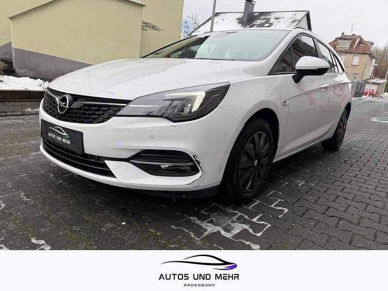 Weiß Gebraucht 2021 Opel Astra Elegance Kombi | 10.499 € (Guter Preis) - Bild 1/4