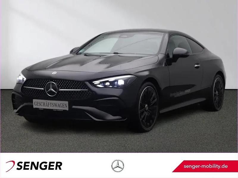 Unilack schwarz Gebraucht 2025 Mercedes CLE200 AMG line Coupé | 58.770 € - Bild 1/1