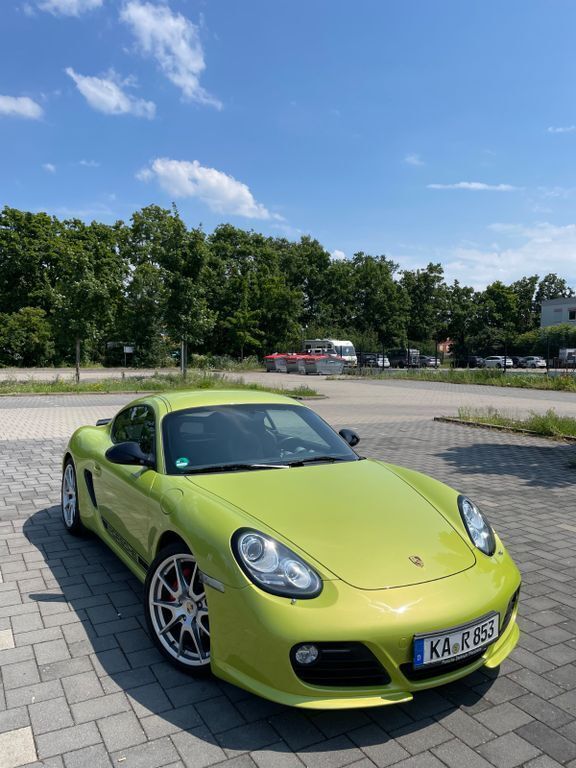 Grün Gebraucht 2011 Porsche Cayman R Coupé | 52.700 € - Bild 1/4