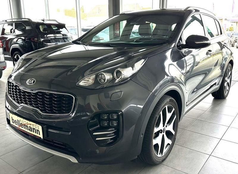 Grau Gebraucht 2018 Kia Sportage GT-Line SUV | 18.950 € (Fairer Preis) - Bild 1/4