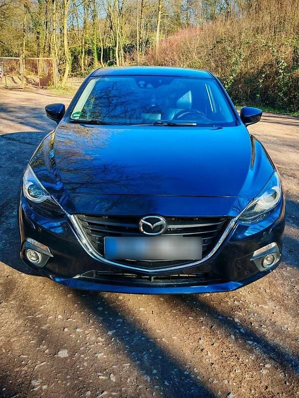 Gebraucht Mazda 3 150 PS (110 kW) 2014 Blau Kleinwagen